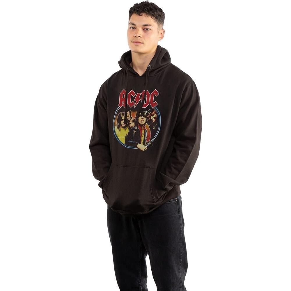 MSRP $59 NWT Unisex AC/DC Highway To Hell Hooded Sweatshirt Size S QUICK SHIP